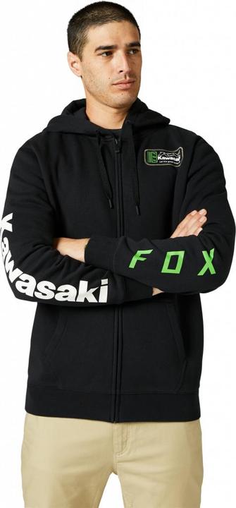 Actual product image Fox Hoody 22 Kawi Zip Blk S (S)