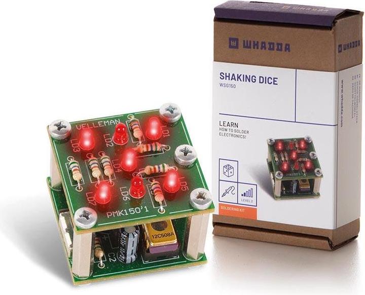 Actual product image Whadda Shaking cube kit