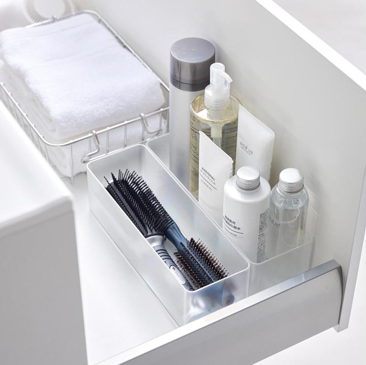 Actual product image Yamazaki Stackable organiser L deep (set of 2) TOWER