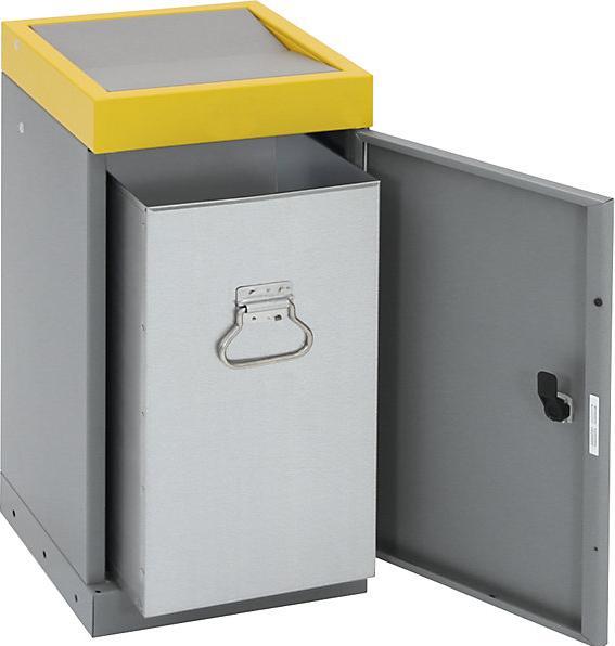 Image du produit kaiserkraft Collecteur de déchets à couvercle basculant (30 l)