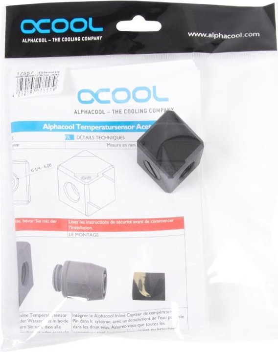 Actual product image Alphacool 17556 Hardware Cooling Accessories Black