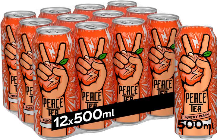 Produktbild Peace Tea Punchy Peach (12 x 50 cl)