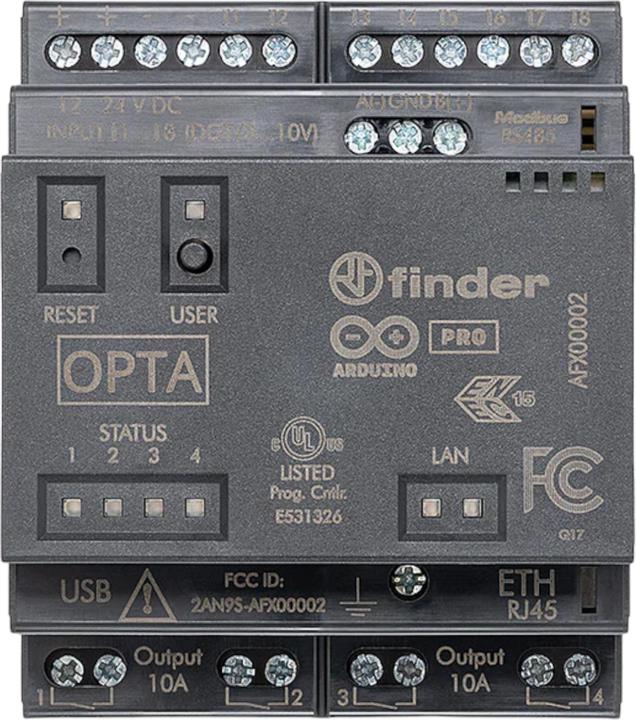 Produktbild Arduino Opta WiFi AFX00002 SPS-Kommunikationsmodul 12 V/DC, 24 V/DC