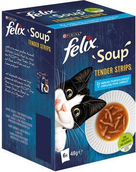 Produktbild Felix Soup Tender Strips Fisch (Adult, 6 Stk., 320 g)