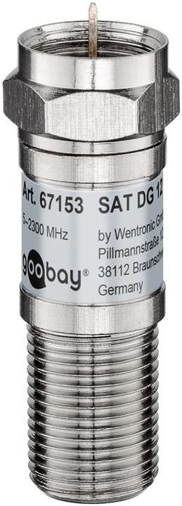 Image du produit Goobay Atténuateur SAT 12 dB (Antivibrateurs)
