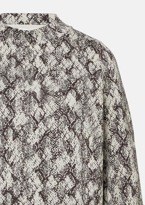 Produktbild Comma Sweatshirt Jacquard-Pullover aus Jersey mit Animal-Print (46)