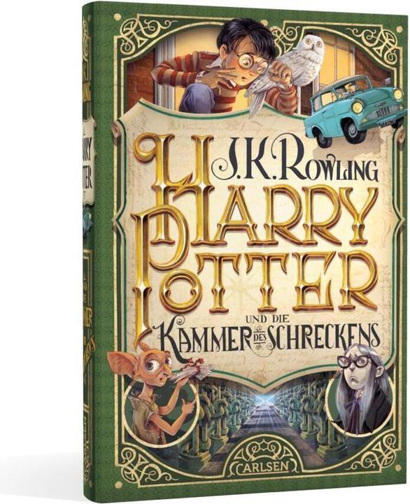 Actual product image Harry Potter und die Kammer des Schreckens (Harry Potter 2) (German, J.K. Rowling, 2018)