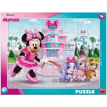 Dino Minnie With Puppies (40 pezzi)