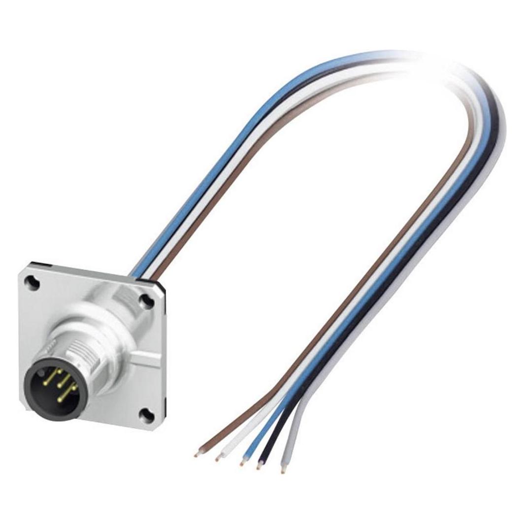 Phoenix Contact Sensor-/Aktor-Einbausteckverbi, Elektronikkabel + Stecker, Braun