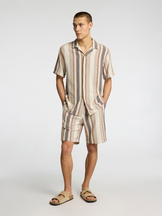 Image du produit Selected Chemise à manches courtes rayée (XXL)