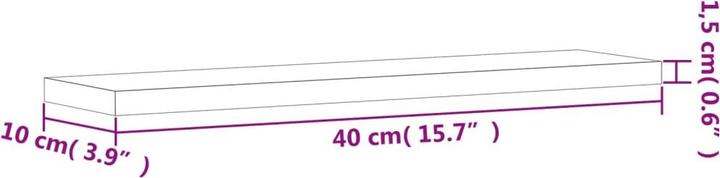 Immagine prodotto vidaXL Mountain devil (40 x 10 x 1,5 cm)