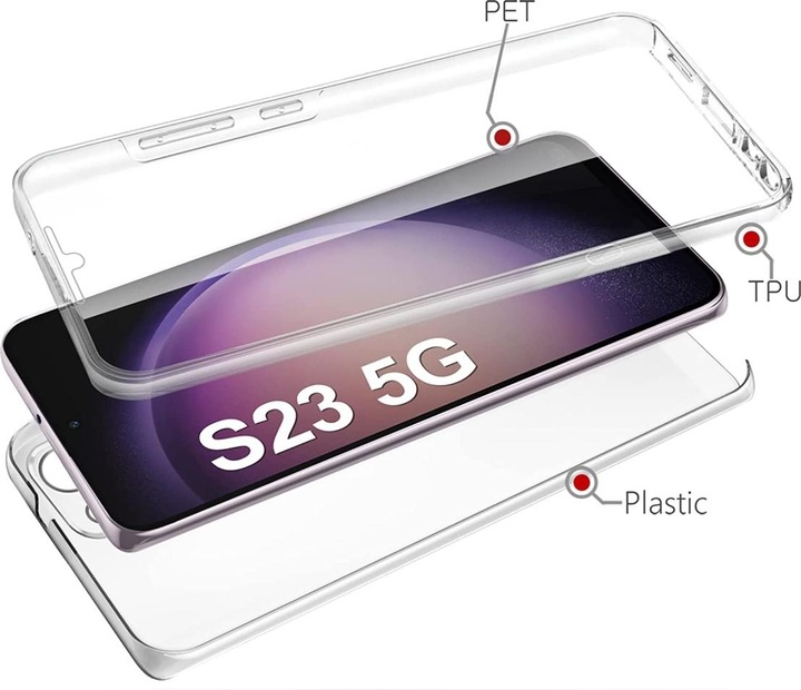 Produktbild Screenguard 360° Screen & Body Protector (Samsung Galaxy S23)