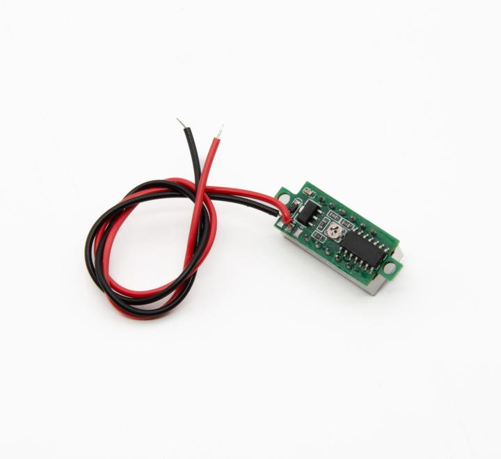 Produktbild Purecrea 0.28 Zoll 2.5-30V Voltmeter Digital Rot