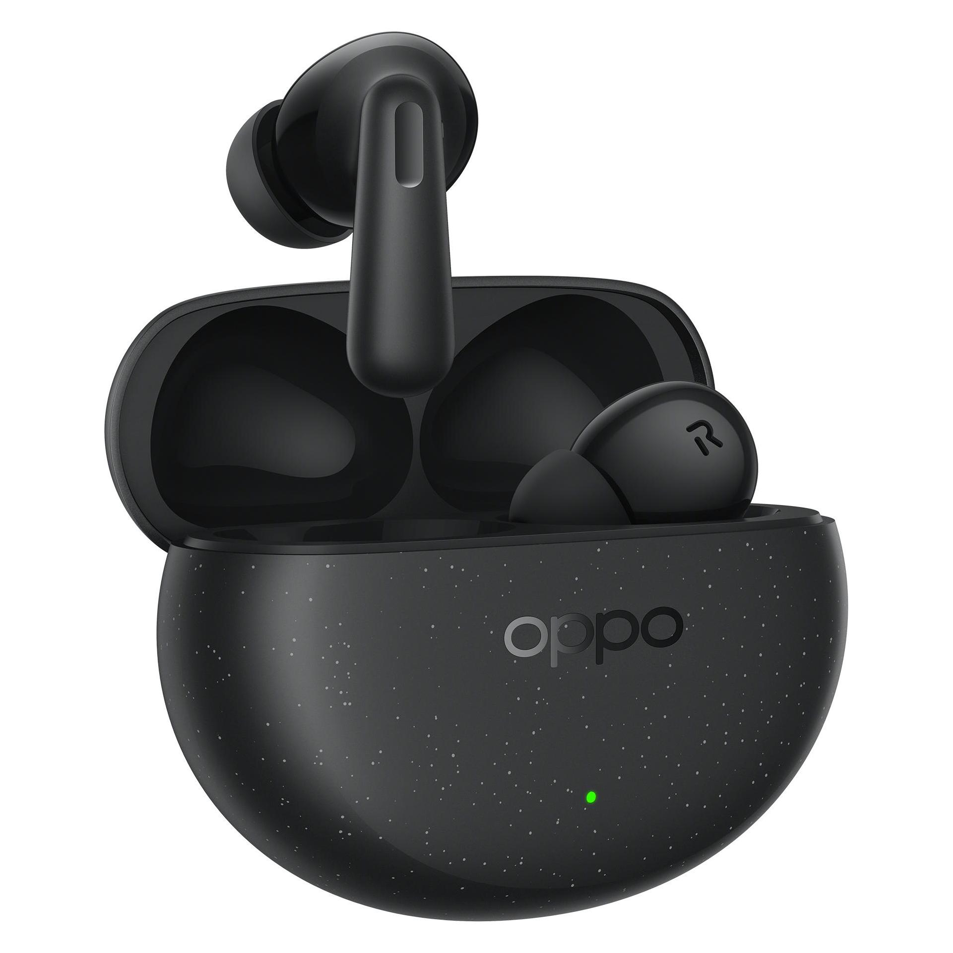 OPPO Enco Air4 Pro True Wireless Ohrhörer (ANC, 12 h, Kabellos), Kopfhörer, Schwarz