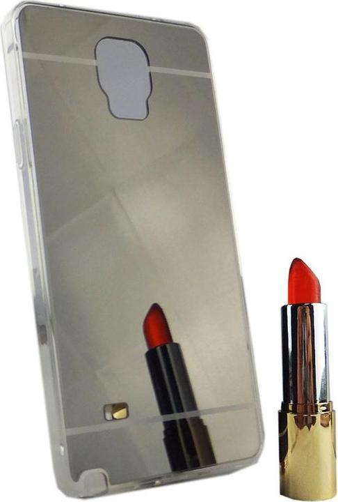 Produktbild König Design Handyhülle für Samsung Galaxy Note 4 Schutzcase Backcover Bumper Etuis Schwarz (Samsung Galaxy Note 4)