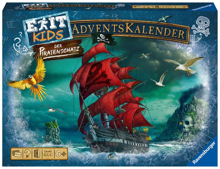 Actual product image Ravensburger The pirate treasure - 24 puzzles