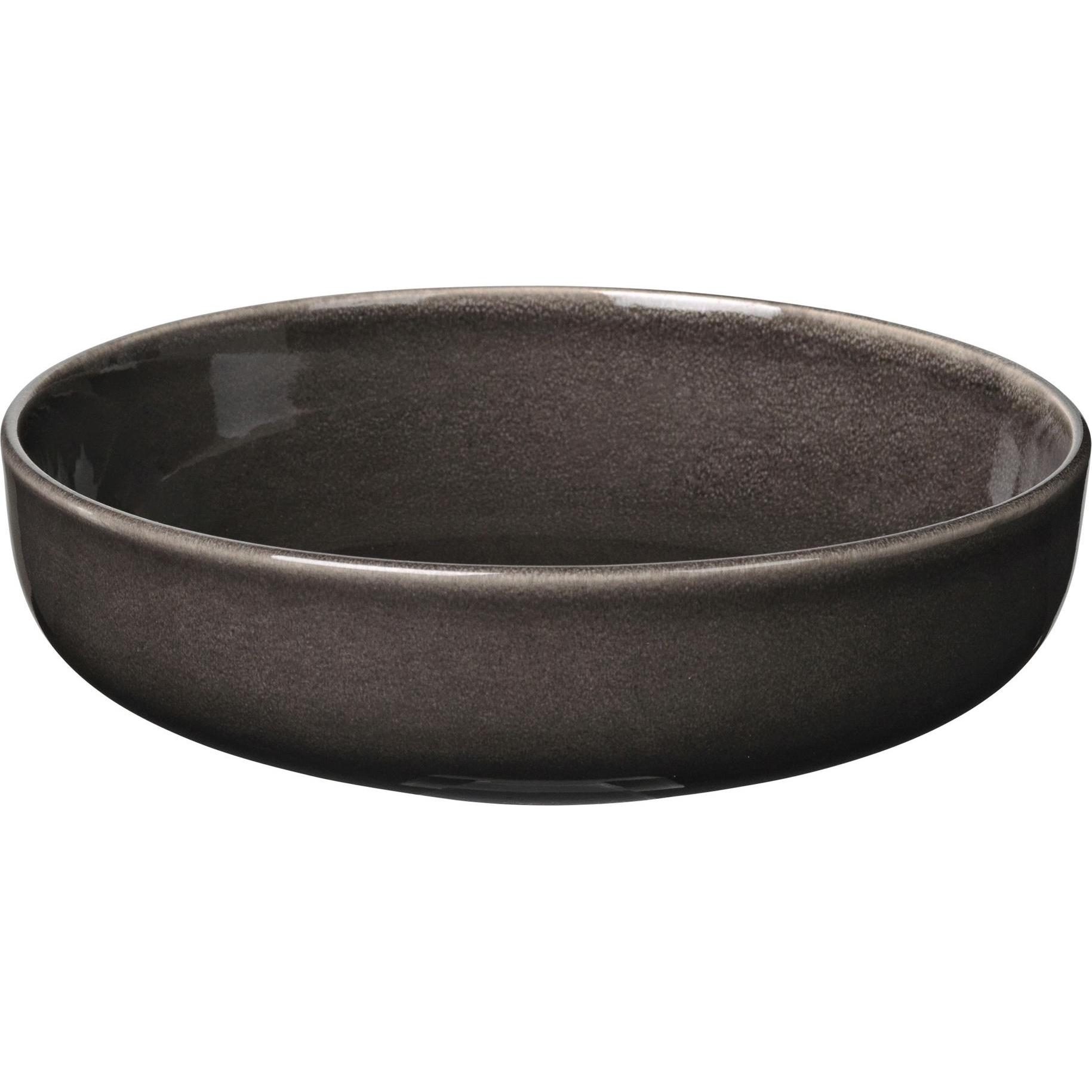 Broste Copenhagen Nordic Coal Geschirr-Serie, Schüssel + Schale, Grau