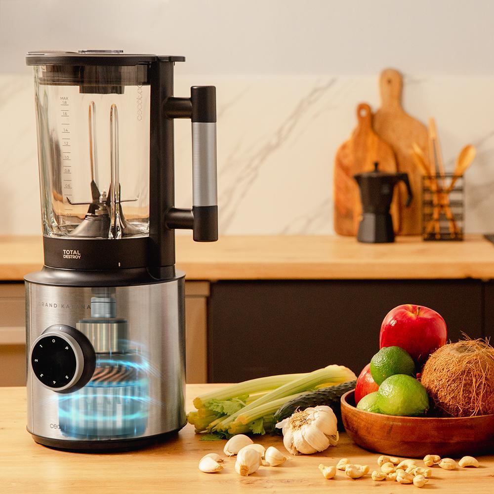 Thumbnail - Cecotec Batidora De Vaso Grand Katana 2700max Total Destroy B, Standmixer, Schwarz