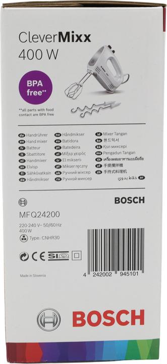 Image du produit Bosch Hausgeräte CleverMixx MFQ24200 (400 W)
