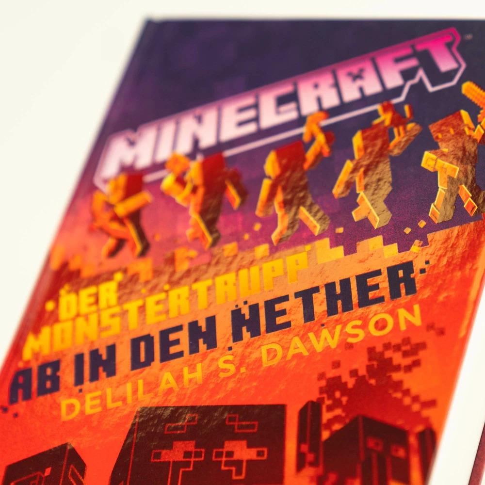 Thumbnail - Minecraft - Der Monstertrupp: Ab in den Nether, Kinderbücher von Delilah S. Dawson