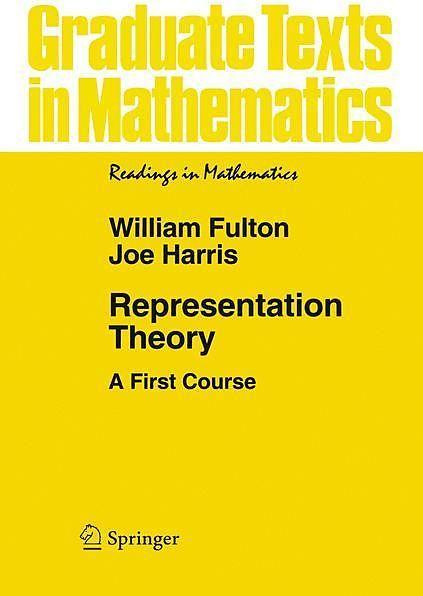 Produktbild Representation Theory (Englisch, Joe Harris, William Fulton, 1991)