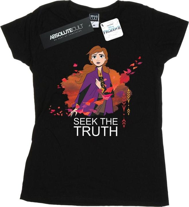 Disney - T-shirt FROZEN ANNA SEEK THE TRUTH WIND - Femme (XXL)