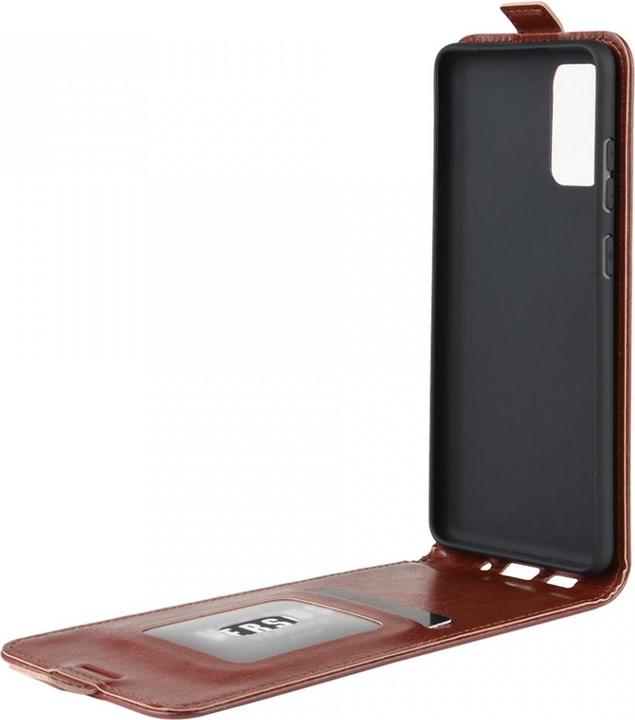 Produktbild Screenguard Samsung Galaxy S20 FE Leder Hülle aufklappbar nach unten (Samsung Galaxy S20 FE)