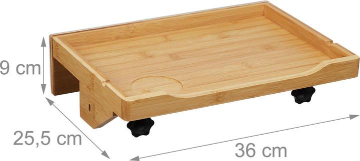 Actual product image Relaxdays bedside table (36 x 25.5 x 9 cm)
