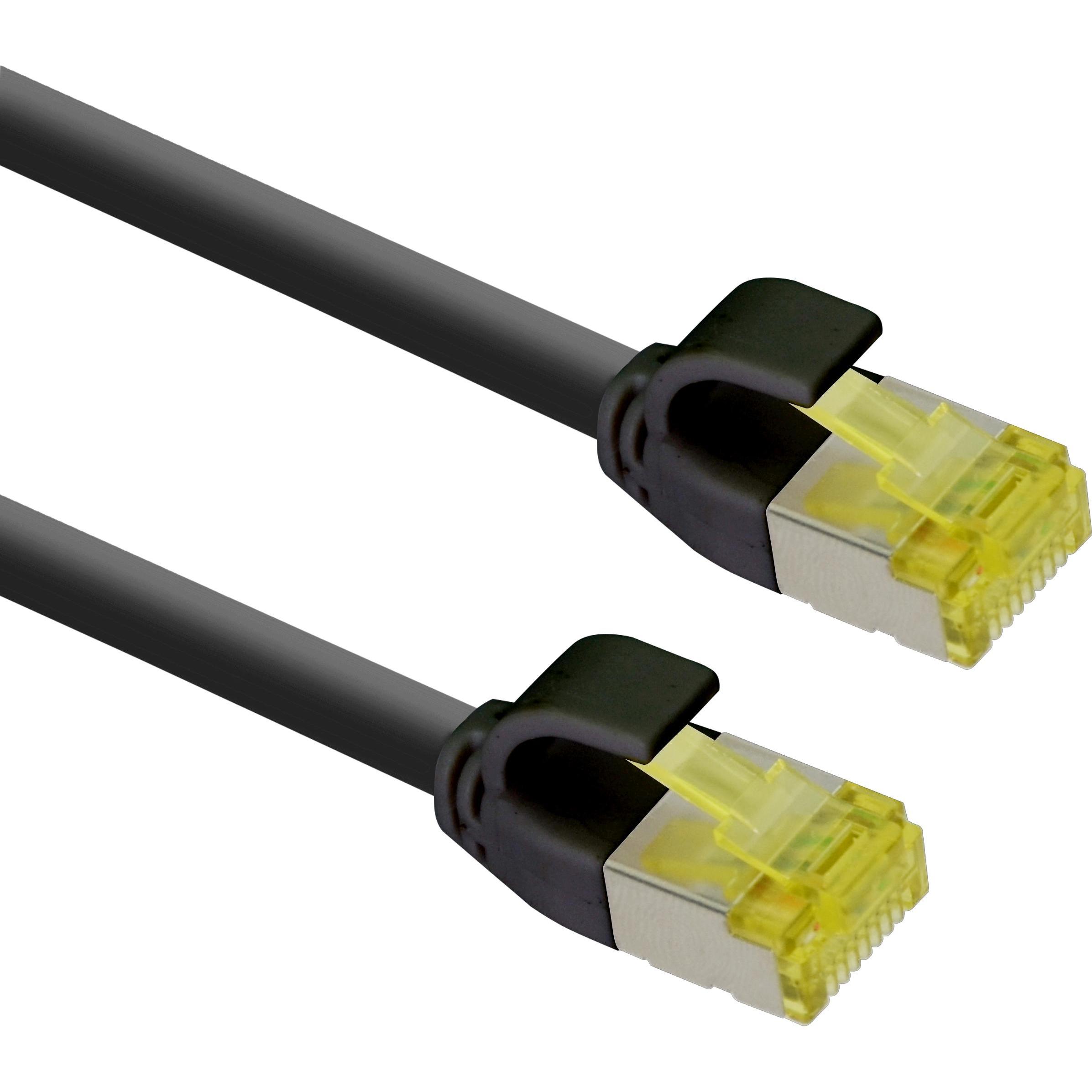Helos Patch-Kabel RJ-45 (M) zu RJ-45 (M) (PiMF, SFTP, CAT6a, 2 m), Netzwerkkabel