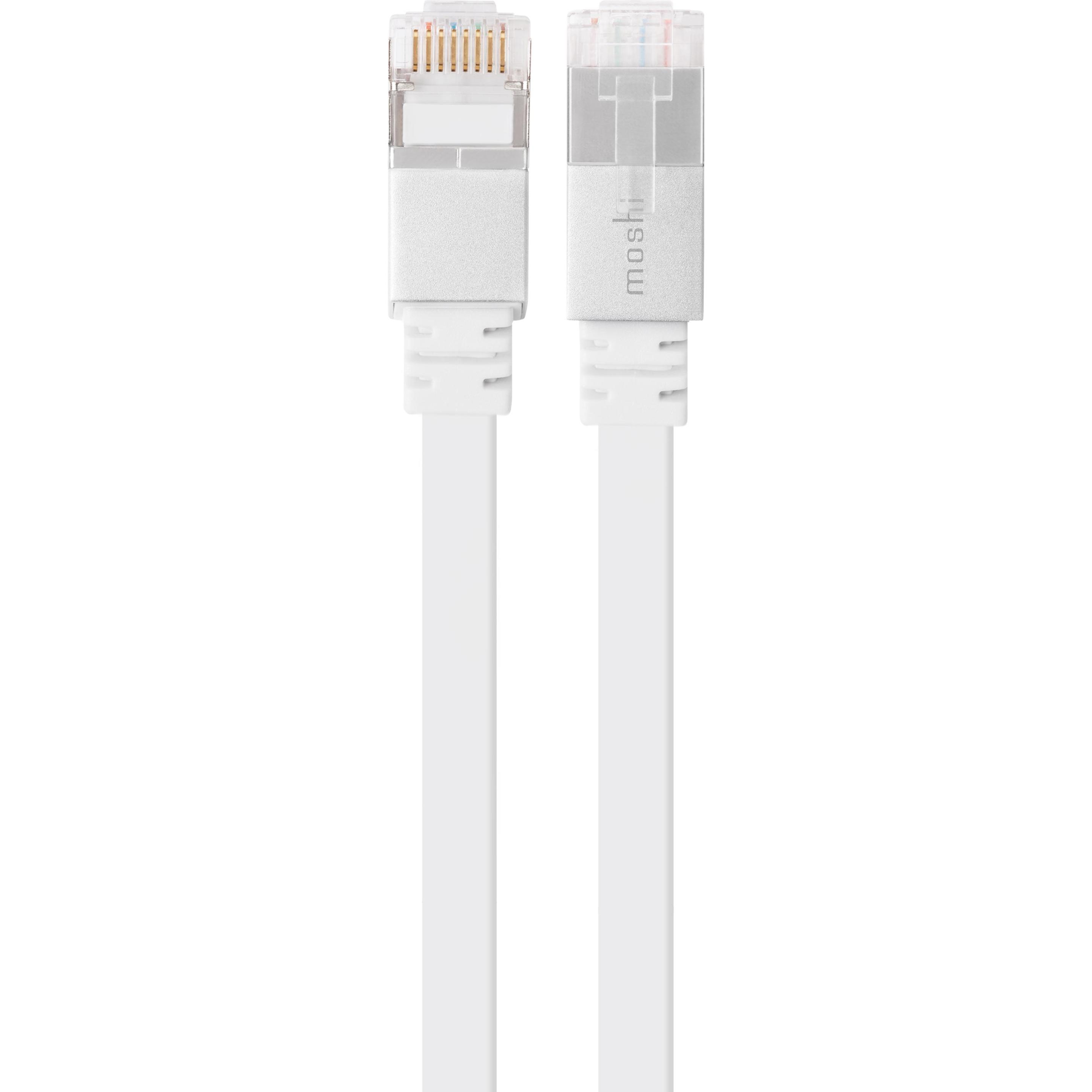 Thumbnail - Moshi Gigabit Ethernet Kabel Weiss (STP, CAT6, 3.60 m), Netzwerkkabel