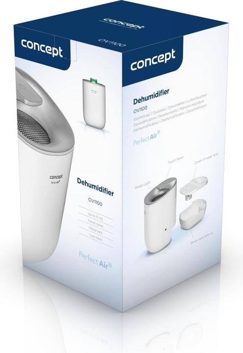 Actual product image Concept OV1100 Oro džiovintuvas Perfect Air baltasis (15 m², 0.30 l/24h)