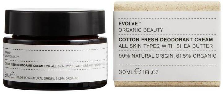 Image du produit Evolve Crème déodorante Cotton Fresh (30 ml)