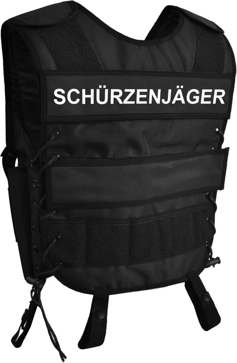 Produktbild Normani Weste mit abnehmbarem Klett-Patch Tac Charge-V - 2278 (M/L)