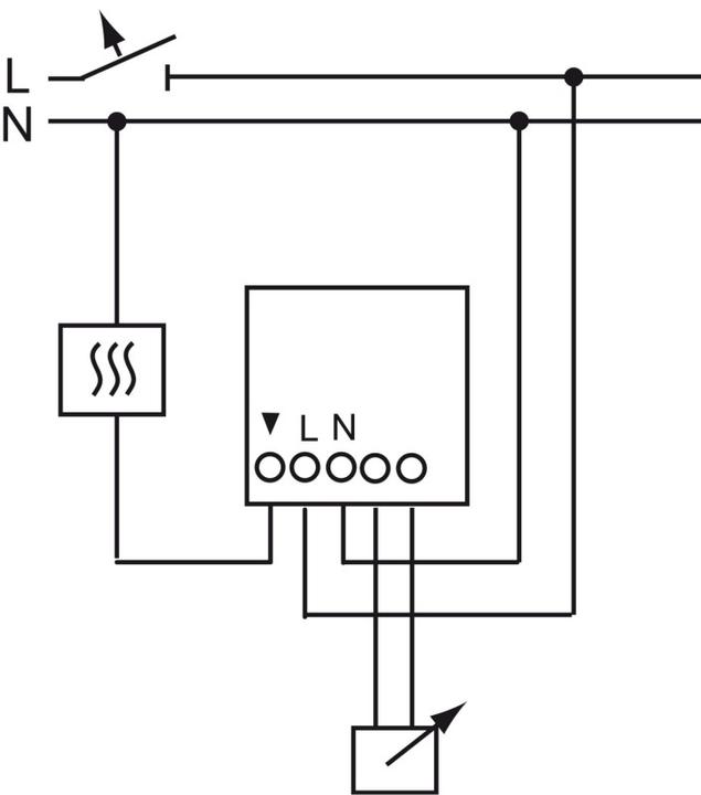 Actual product image Busch-Jaeger Room temp. controller insert