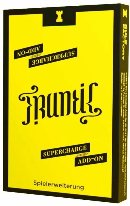 Image du produit Rulefactory Supplément pour surtaxe (Allemand, Anglais)
