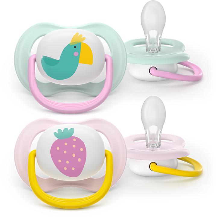 Productafbeelding Philips Avent Pacifier SCF080/24 ultra air (2x)