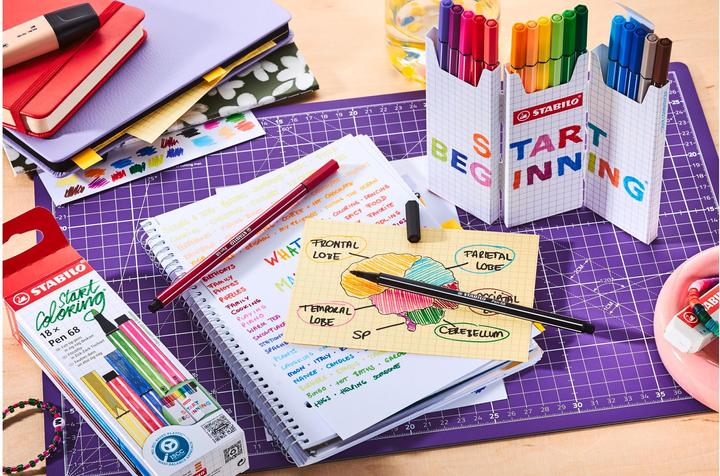 Image du produit STABILO Pen 68 (Multicolore, 18 x)