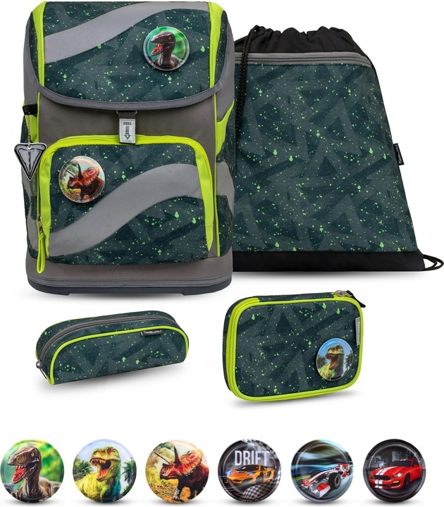 Produktbild Belmil SMARTY Schulrucksack-Set Splash (20 l)
