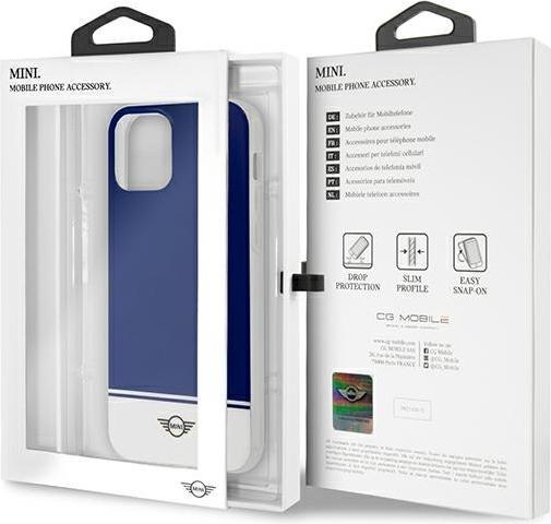 Image du produit Mini MIHCP12MPCUBINA iPhone 12/12 Pro 6.1 pouces bleu foncé (Apple iPhone 12, Apple iPhone 12 Pro)