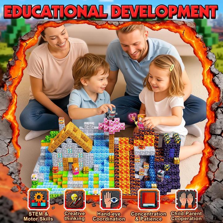 Actual product image Cooljoy Magnetic building blocks