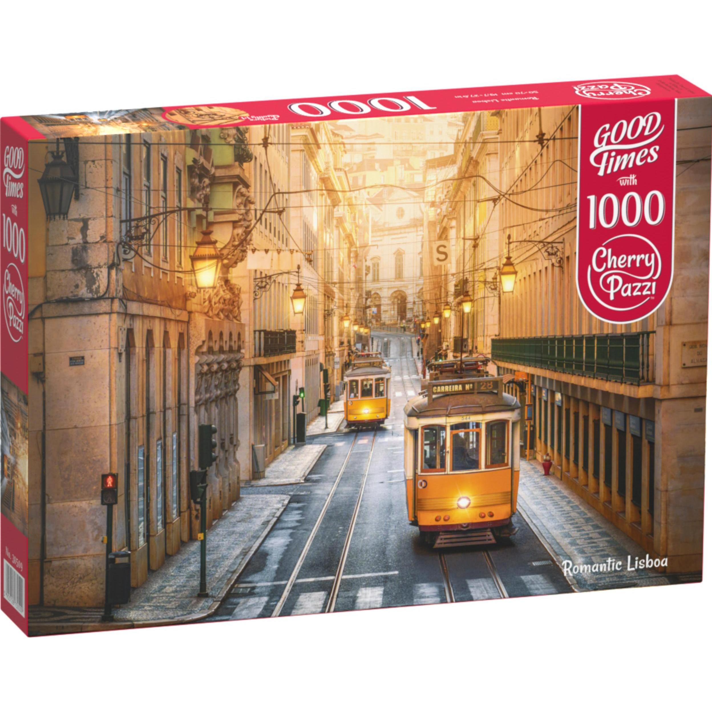 Cherry Pazzi Puzzle Romantisches Lissabon, Portugal 1000 Teile (1000 Teile)