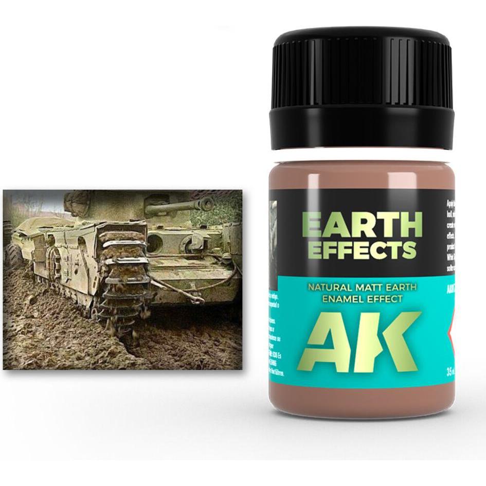 AK Interactive Pot d'Enamel Effects - Earth Effects (35 ml) (AK017)