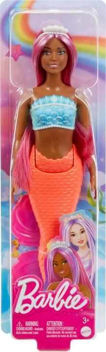 Actual product image Barbie Mermaid doll coral tail