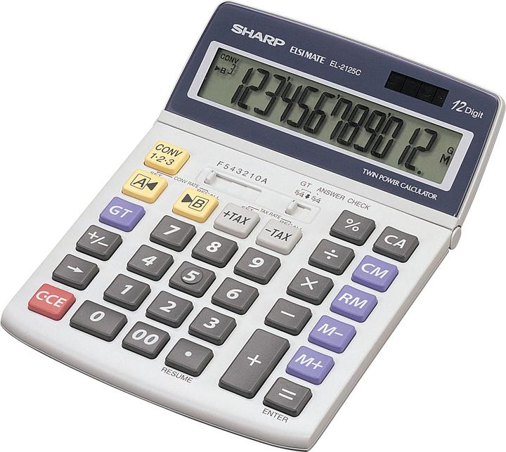 Produktbild Sharp El-2125c (Solarzellen, Batterien)