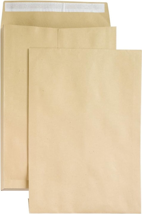 Image du produit Eurokuvert Pochettes à soufflets, 40 mm, autocollantes, DIN E4, 100 pièces, brun natron (100 x)