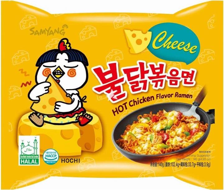 Image du produit Samyang Buldak Buldak Hot Chicken Fromage Ramyeon (700 g)