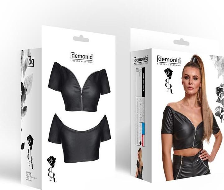 Actual product image Demoniq Top in black (L)