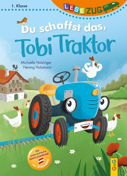 Produktbild LESEZUG/1. Klasse: Du schaffst das, Tobi Traktor! (Deutsch, Michaela Holzinger, 2024)