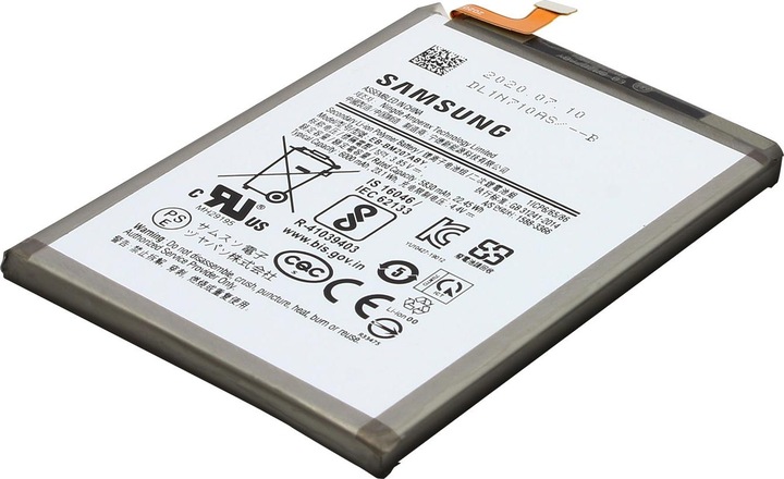 Actual product image Samsung EB-BM207ABY 6000 mAh battery pack