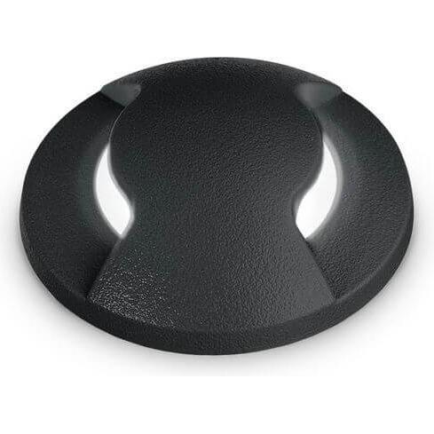 Ideal lux, Gartenbeleuchtung, WAY G9 Einbauleuchte ⌀50mm Schwarz IP67 warmweiss 269702 (170 lm, G9, IP67)